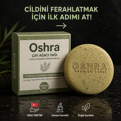 Çay Ağacı Özlü Anti-Mantar Sabun